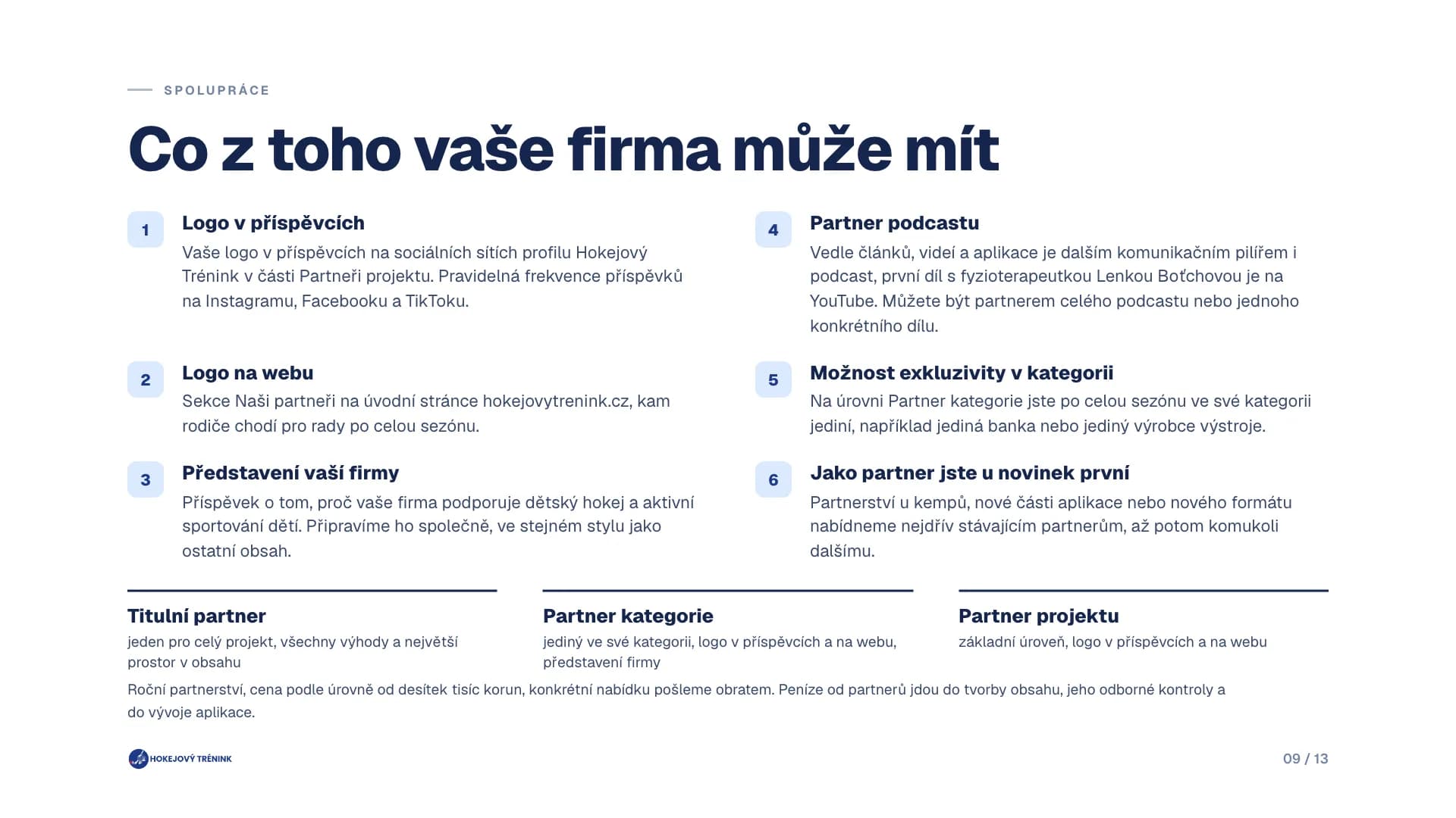 Strana 9 z 13, Co z toho vaše firma může mít